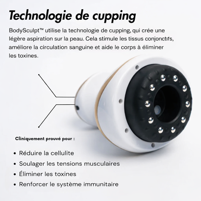 BodySculpt™ Appareil anti-cellulite chauffant à aspiration